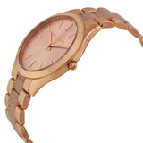 Michael Kors Slim Runway Rose Dial Gold Women's Watch MK4294