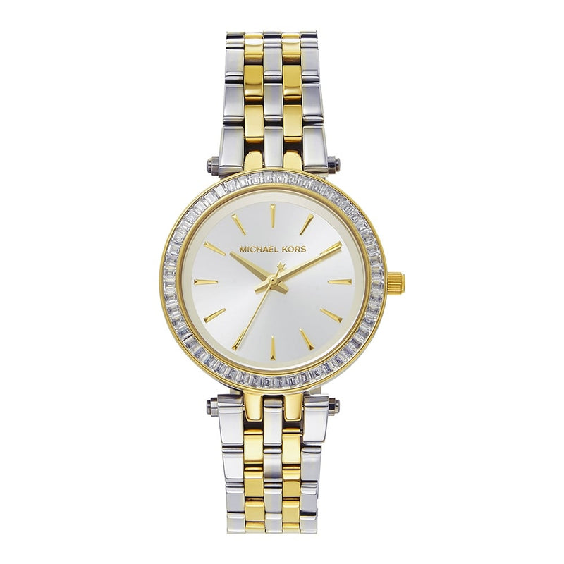 Michael Kors Darci Pearl White Two-tone Ladies Watch MK3405