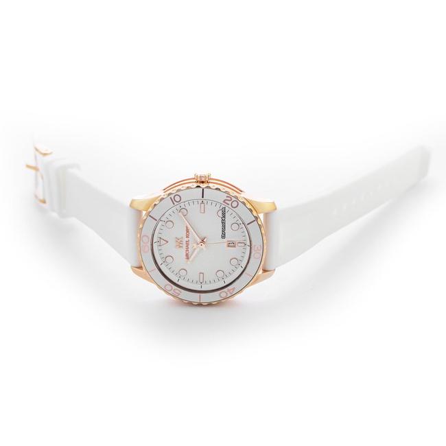 Michael Kors Runway White Silicon Strap Women's Watch MK6853 - Big Daddy Watches #2