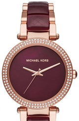 Michael Kors Parker Burgundy Women's Watch MK6412 - Big Daddy Watches #2