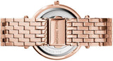 Michael Kors Darci Red Swarovski Dial Rose Gold Ladies Watch MK3378