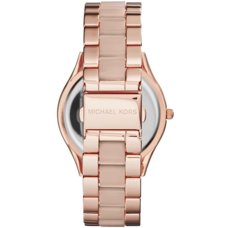 Michael Kors Slim Runway Rose Dial Gold Women's Watch MK4294