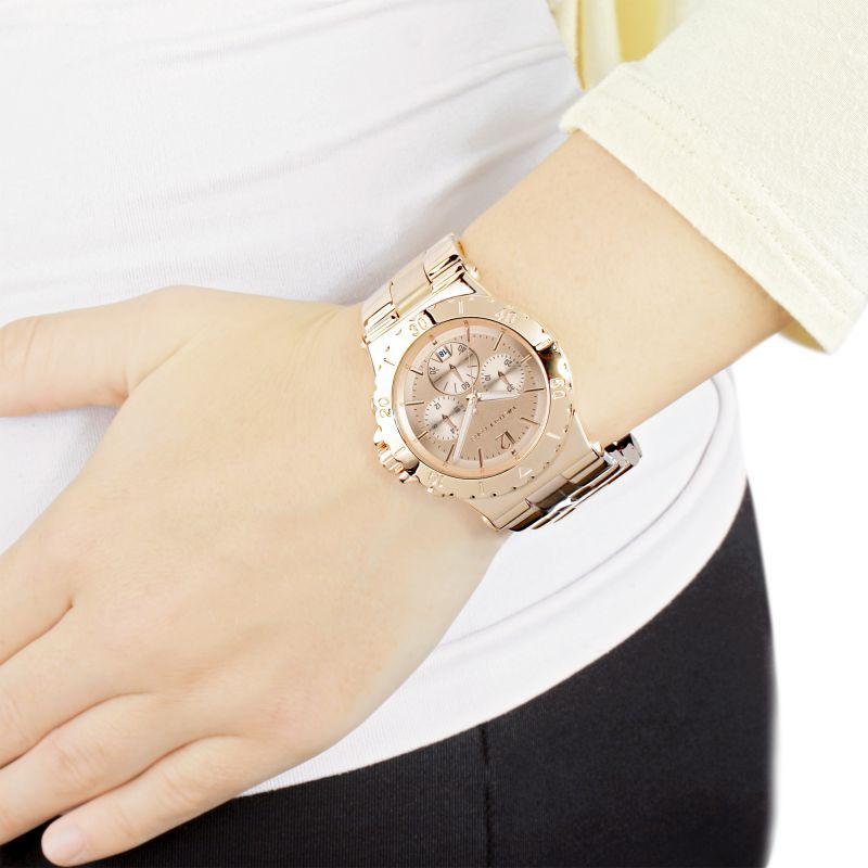 Michael Kors Chronograph Rose Gold Dial Ladies Watch MK5314