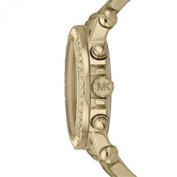 Michael Kors Dylan Chronograph Gold-tone Dial Ladies Watch MK5623