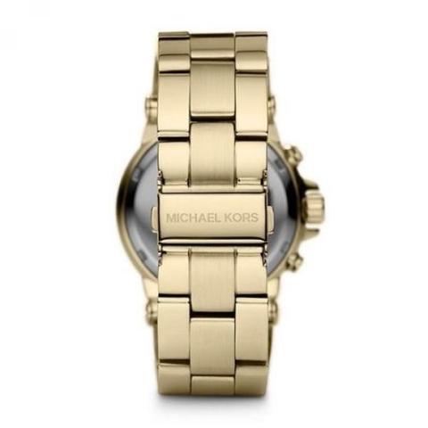 Michael Kors Dylan Chronograph Gold-tone Dial Ladies Watch MK5623