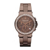 Michael Kors Chronograph Brown Dial Ladies Watch MK5624