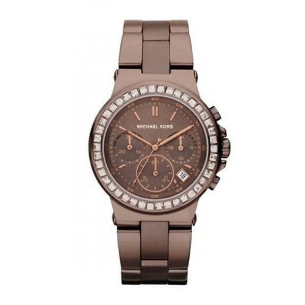 Michael Kors Chronograph Brown Dial Ladies Watch MK5624