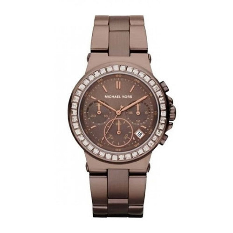 Michael Kors Chronograph Brown Dial Ladies Watch MK5624