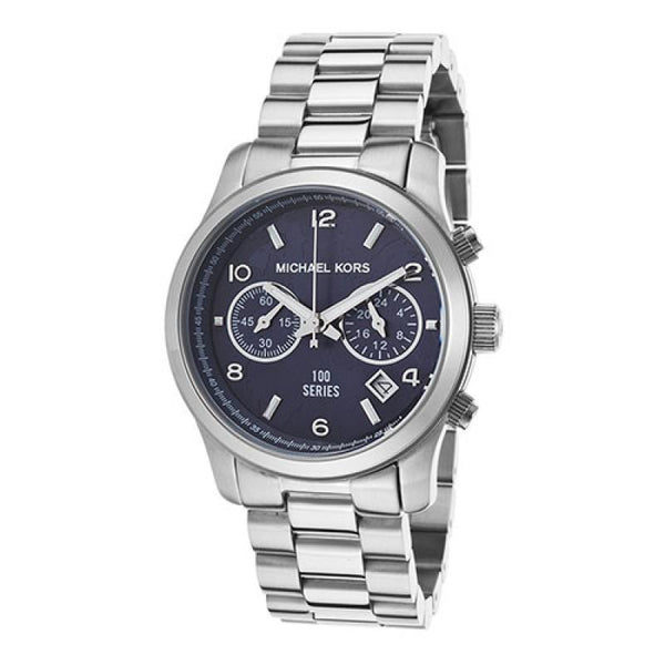 Michael Kors Hunger Chronograph Blue Dial Ladies Watch MK5814