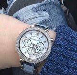 Michael Kors Parker Mother of Pearl Dial Ladies Watch MK6138