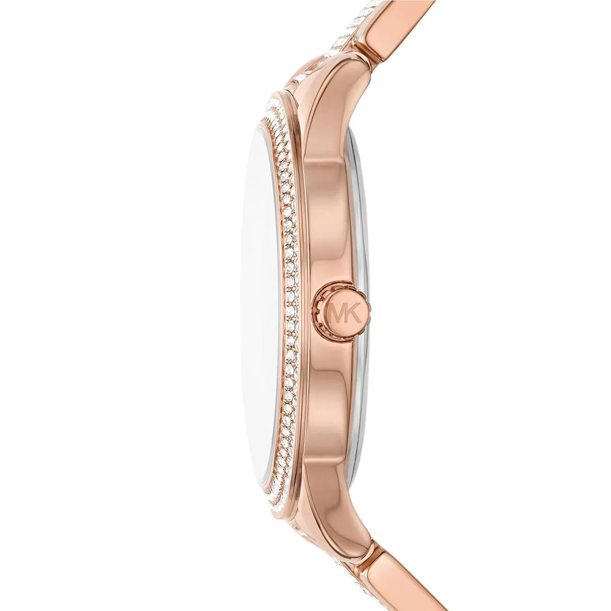 Michael Kors Oversized Tibby Pavé Rose Gold-Tone Women's Watch - MK7293