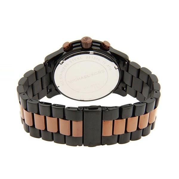 Michael Kors Runway Oversized Two Tone Chronograph Watch MK8266 Water resistance: 100 meters / 330 feet Movement: Quartz  