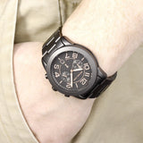 Michael Kors Mercer Chronograph Black Dial Men's Watch MK8330 Water resistance: 100 meters / 330 feet Movement: Quartz  