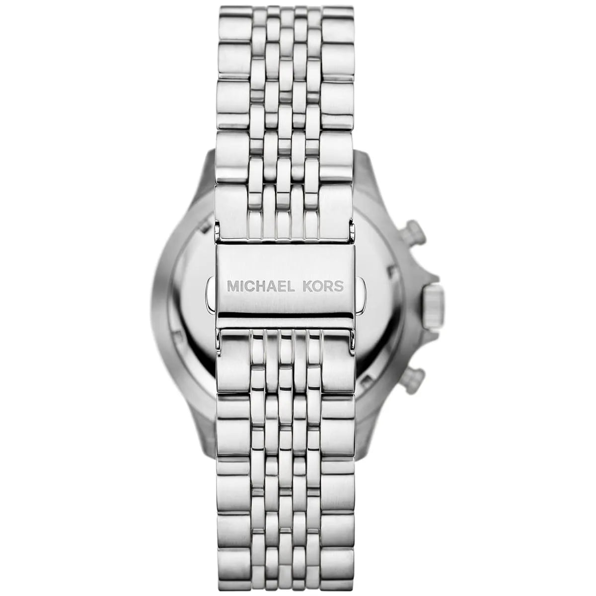 Michael Kors Bayville Chronograph Navy Blue Dial Silver Men's Watch -  MK8896