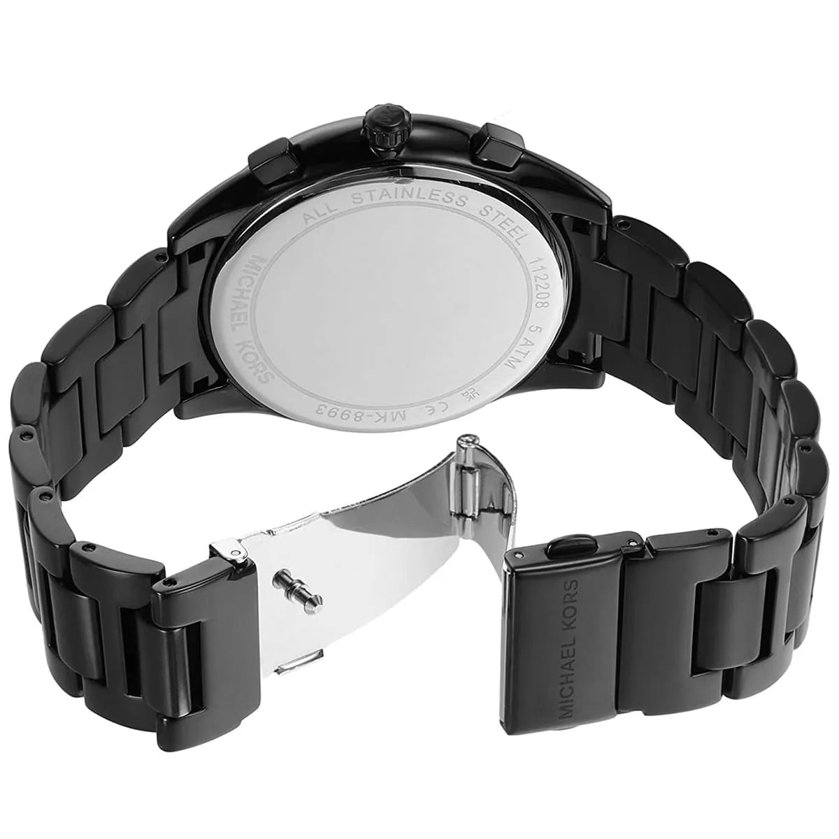 Michael Kors Janelle Chronograph Black Men's Watch - MK8993