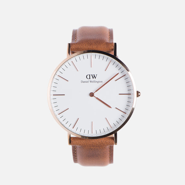 Daniel Wellington Classic Durham 40mm Men's Gold Watch DW00100109
