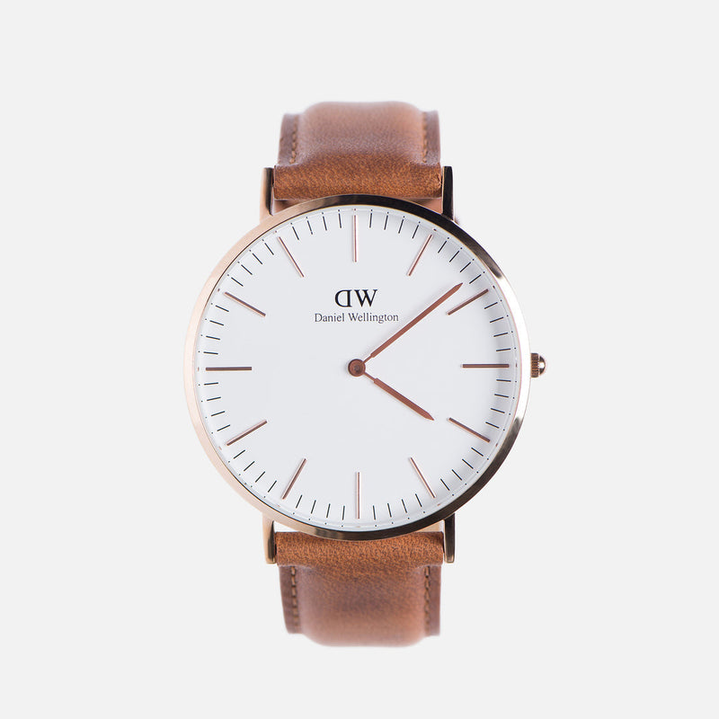 Daniel Wellington Classic Durham 40mm Men's Gold Watch DW00100109