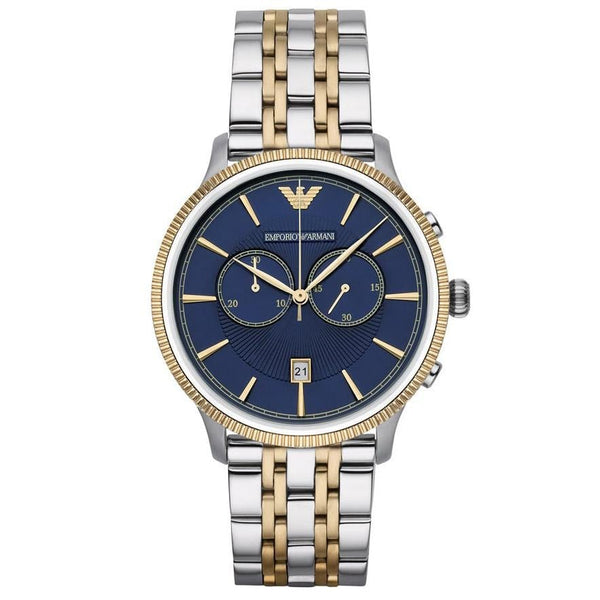EMPORIO ARMANI Classic Chronograph Blue Dial Men's Watch AR1847