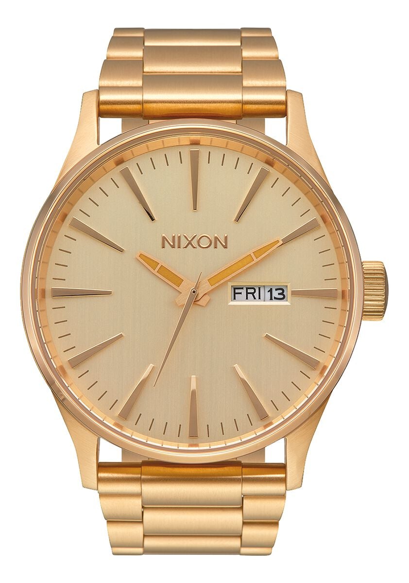 Nixon Sentry All Gold Dial Men's Watch  A356-502 - The Watches Men & CO