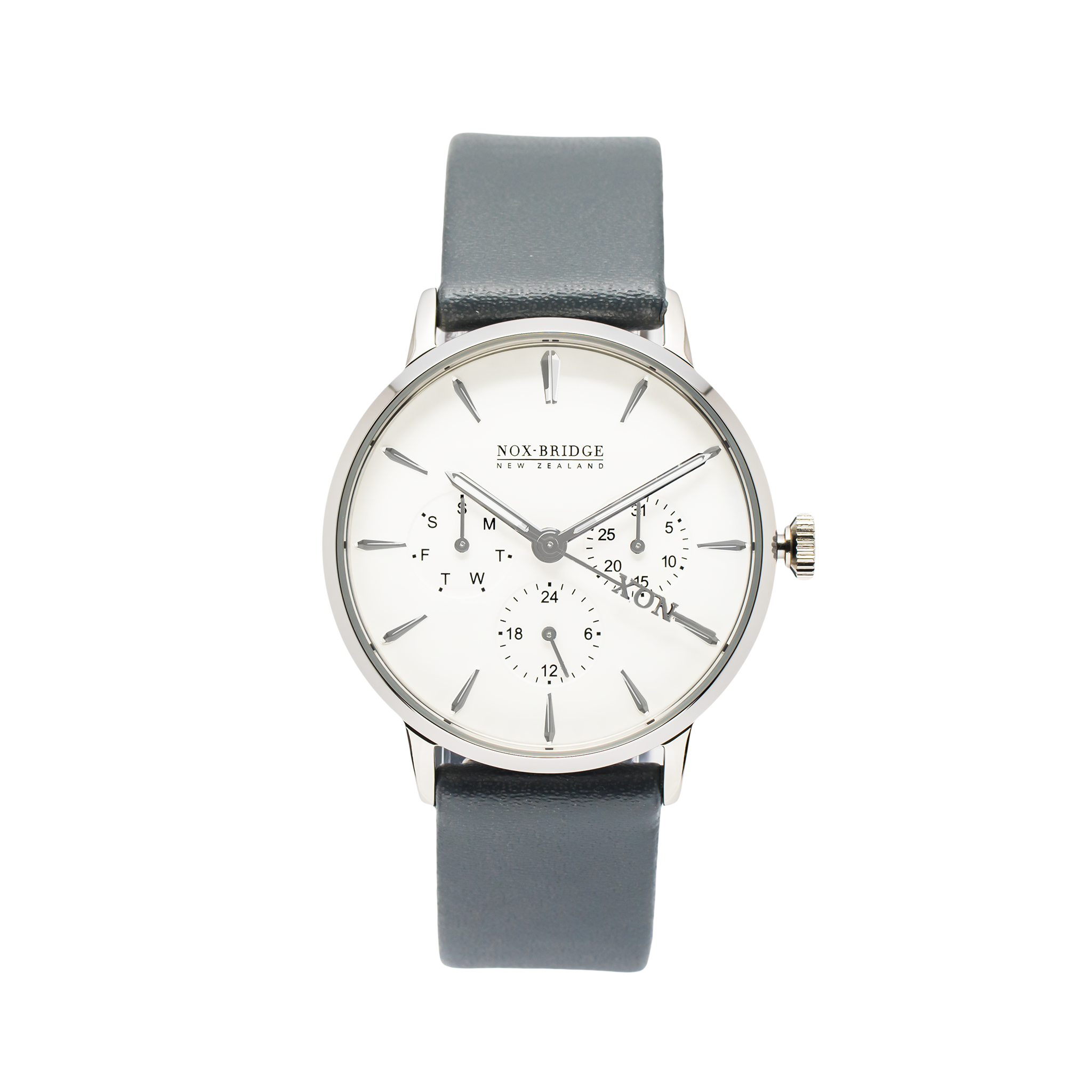 NOX-BRIDGE Classic Alcyone Silver 36MM  AS36 - The Watches Men & CO
