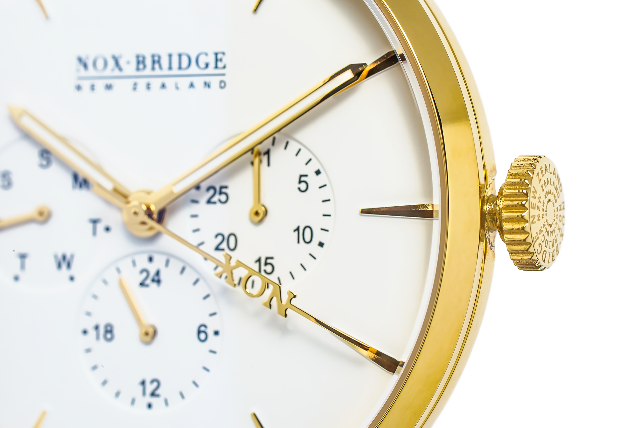 NOX-BRIDGE Classic Izar Gold 36MM IG36 - The Watches Men & CO #2