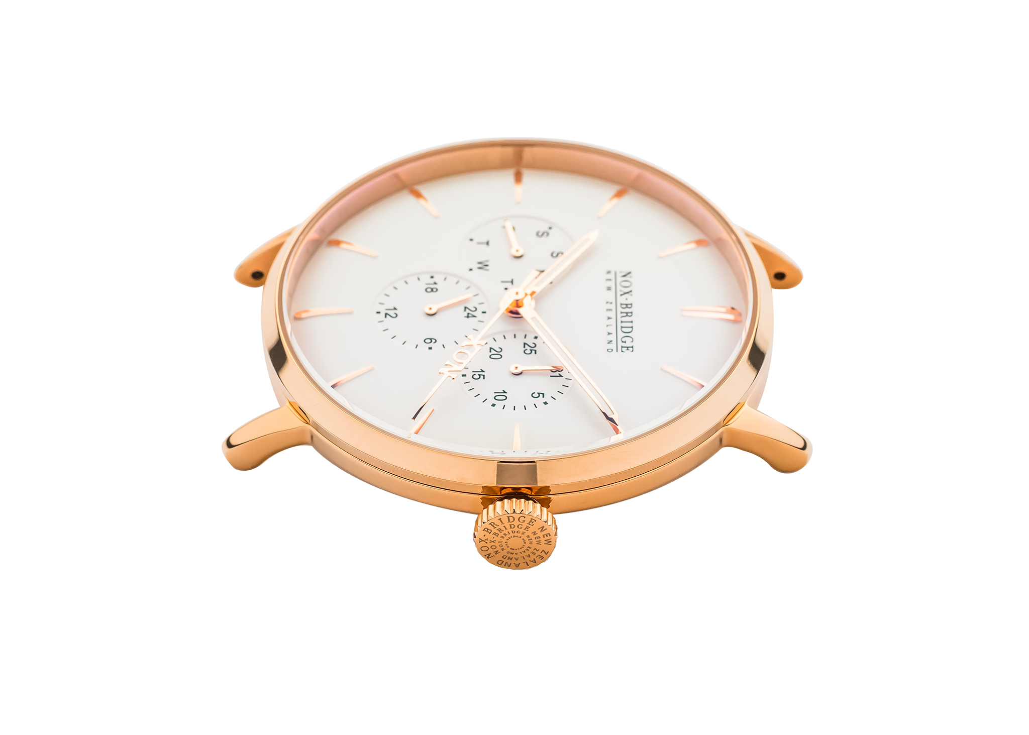 NOX-BRIDGE Classic Izar Rose Gold 36MM IRG36 - The Watches Men & CO #3
