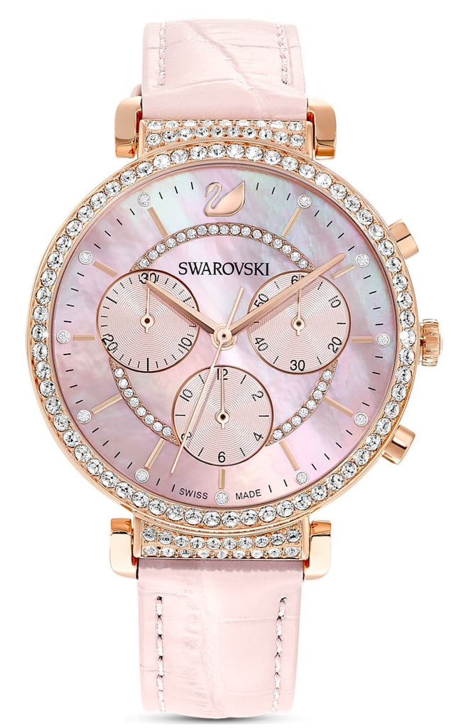 Swarovski Passage Chrono Rose Gold Women's Watch - 5580352
