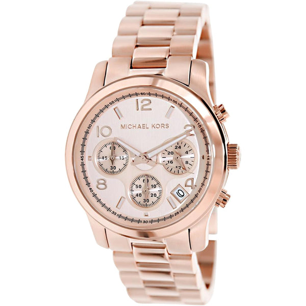 Michael Kors Runway Chronograph Rose Gold Women's Watch MK5128