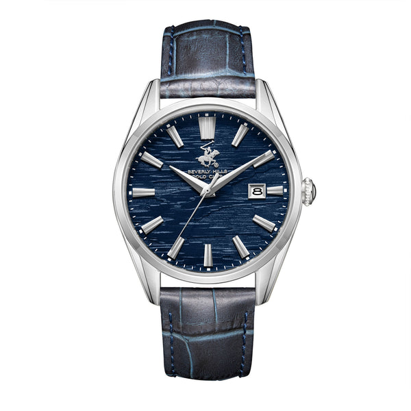 Beverly Hills Polo Club Silver Stainless Steel Men's Watch - BP3811X.399 BP3811X.399 - Image 1