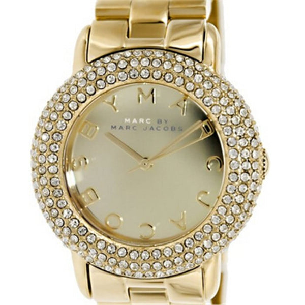 Marc By Marc Jacobs Marci Gold Women's Gold Mirror Watch MBM3191 - Big Daddy Watches #2