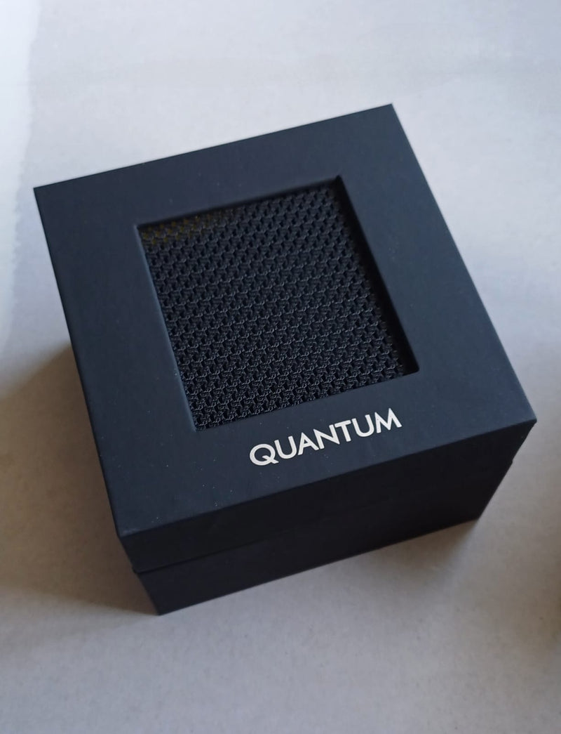 Quantum Men's Navy Chronograph Silicone Strap Watch – PWG1078.399