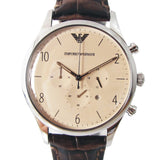 Emporio Armani Classic Chronograph Cream Dial Men's Watch AR1878