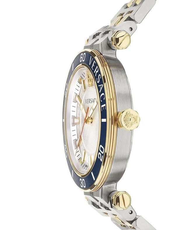 Versace Greca Sport Two-Tone Unisex Watch VEZ300521 - Big Daddy Watches #2