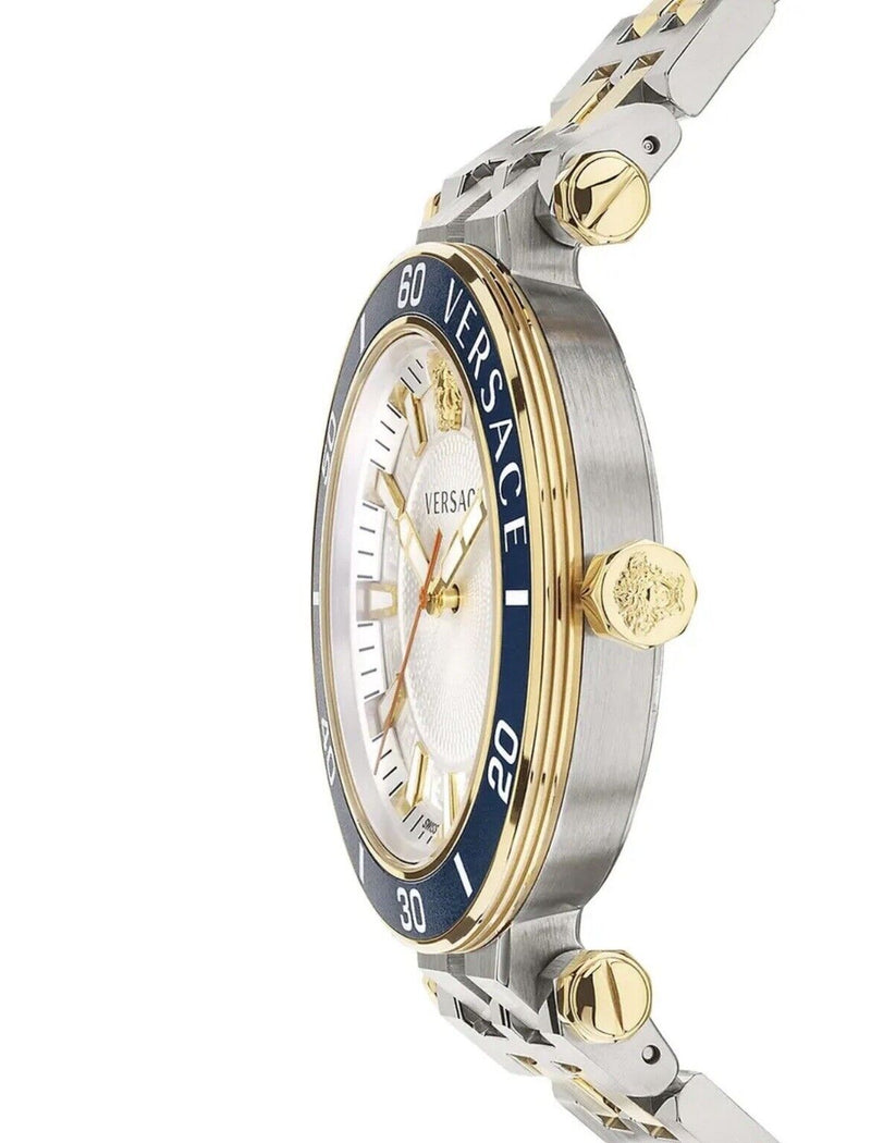 Versace Greca Sport Two-Tone Unisex Watch VEZ300521 - Big Daddy Watches #2