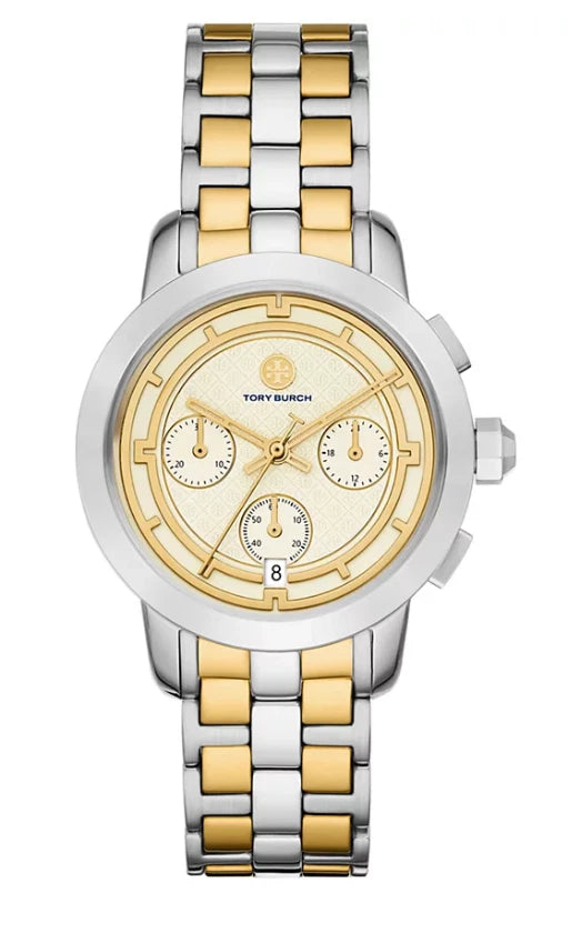 Chronograph Two-Tone Stainless Steel Bracelet Women's Watch TBW1052 - Image 2