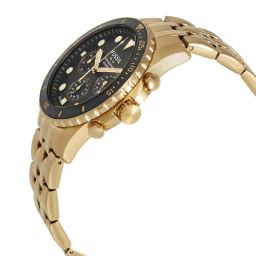 Fossil FB-01 Chronograph Quartz Black Dial Men's Watch FS5836