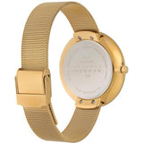 Skagen Silver Dial Gold-tone Mesh Ladies Watch SKW2141