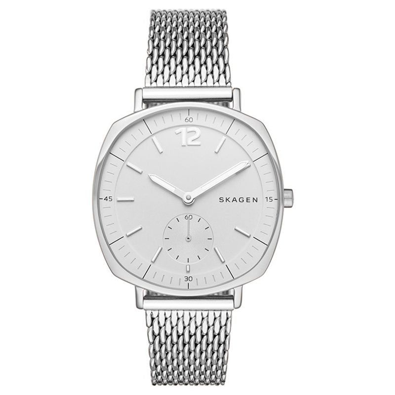 Skagen Rungsted Silver Dial Mesh Ladies Watch SKW2402