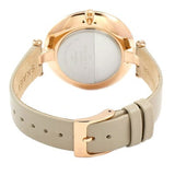 Skagen Tanja White Dial Beige Leather Ladies Watch SKW2484