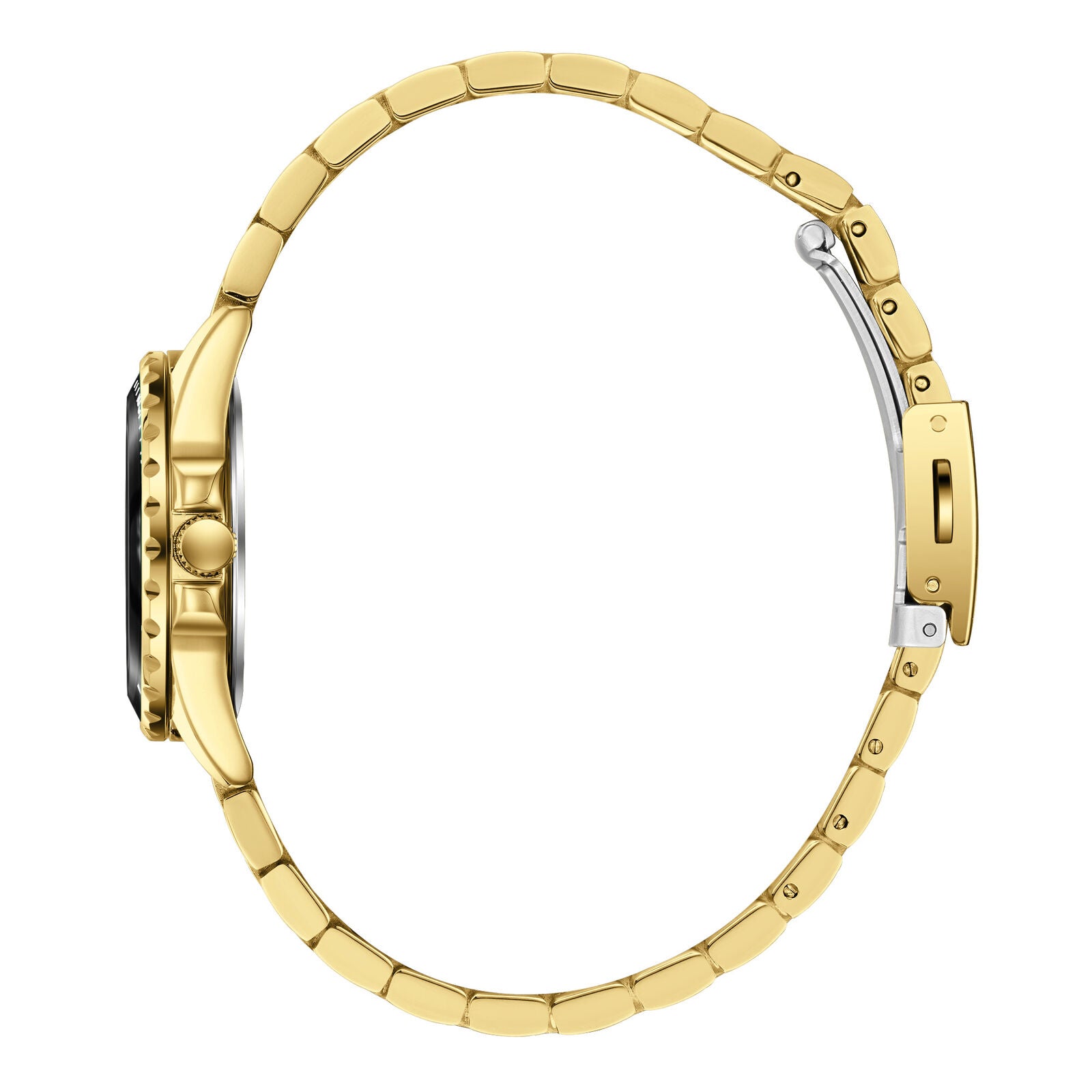 Slazenger Classic Crystals Silver Dial Gold Watch - SL.09.2594.3.130