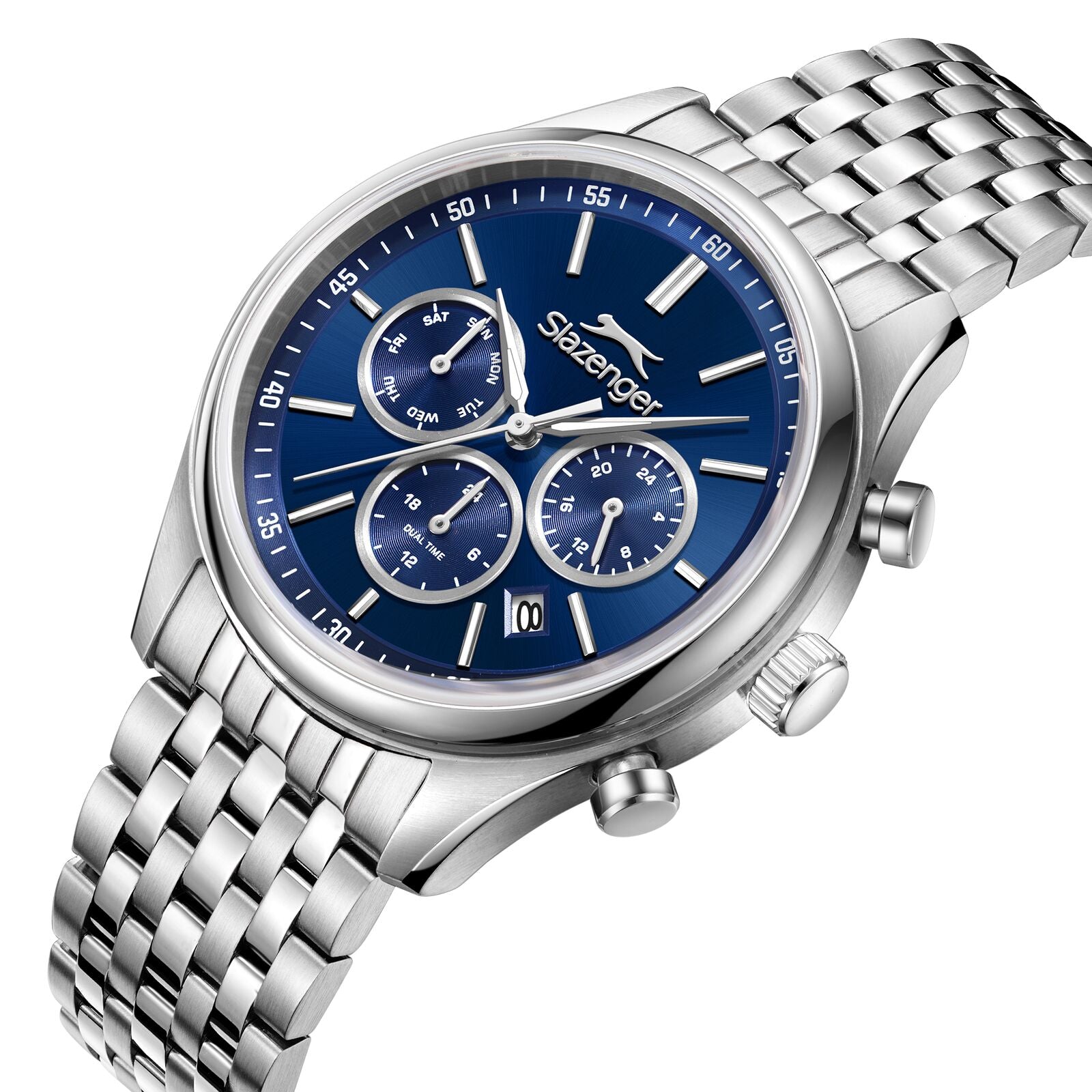 SLAZENGER Silver Stainless Steel Men's Watch - SL.09.2487.2.04 SL.09.2487.2.04 - Image 2