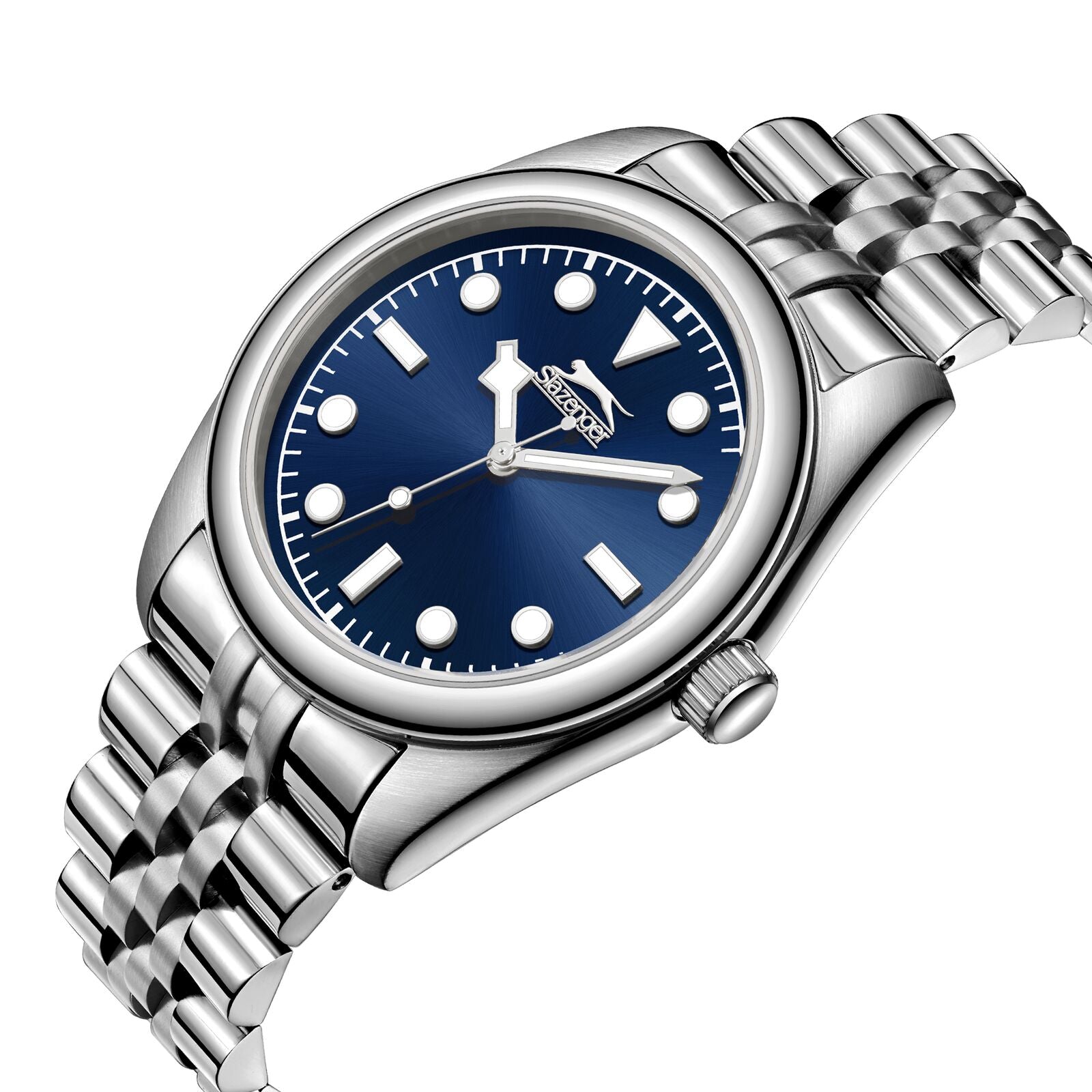 Slazenger Classic Blue Dial Silver Watch - SL.09.2354.1.03