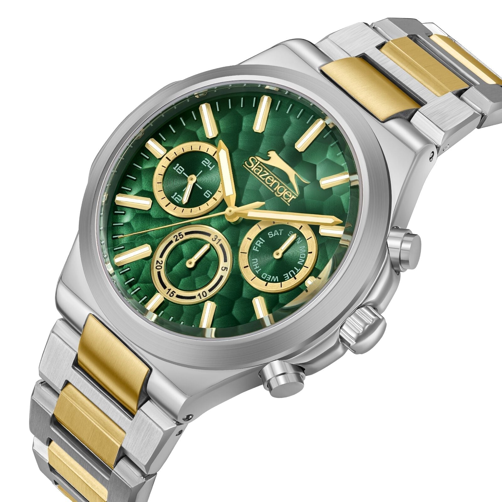 SLAZENGER Two tone Stainless Steel Men's Watch - SL.09.2364.2.01 SL.09.2364.2.01 - Image 2