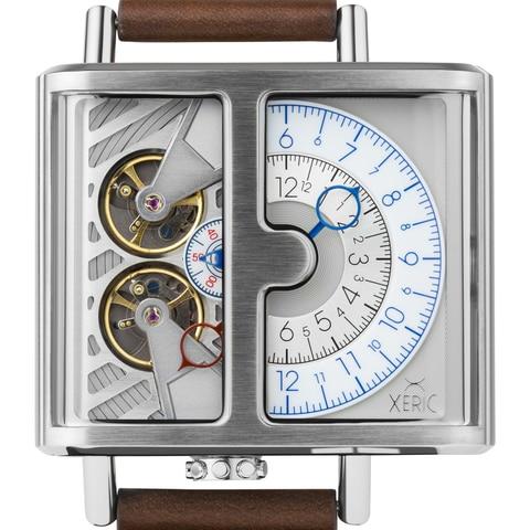 Xeric Soloscope Limited Edition Automatic Silver Mechanical Watch - Big Daddy Watches