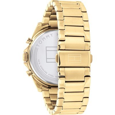 Tommy Hilfiger Baker Gold Black Men's Watch - 1710447