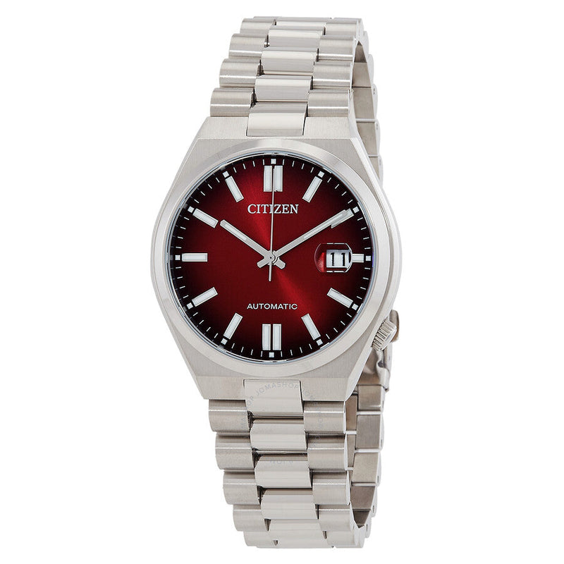 Citizen Tsuyosa Automatic Burgundy Dial Men's Watch NJ0150-56W