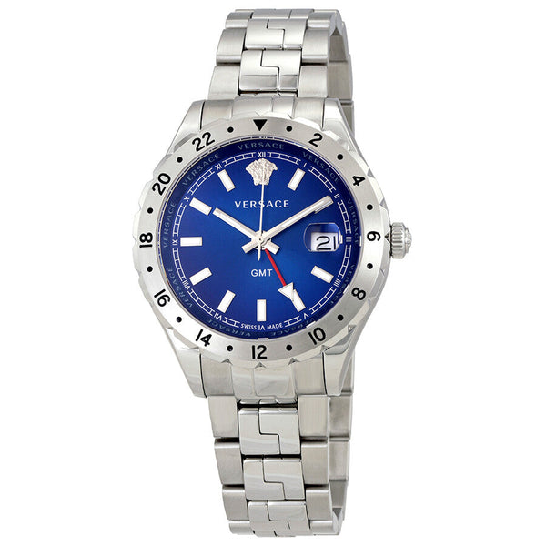 Versace Hellenyium Silver Steel Men's Watch  V11010015 - Big Daddy Watches