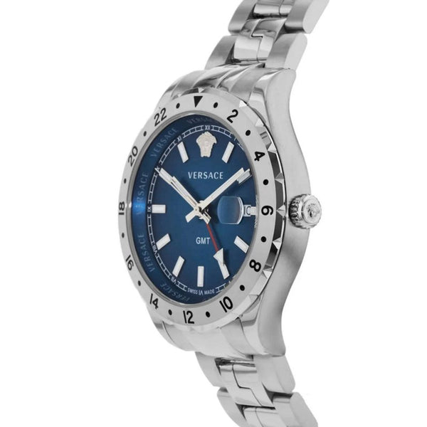 Versace Hellenyium Silver Steel Men's Watch V11010015 - Big Daddy Watches #2