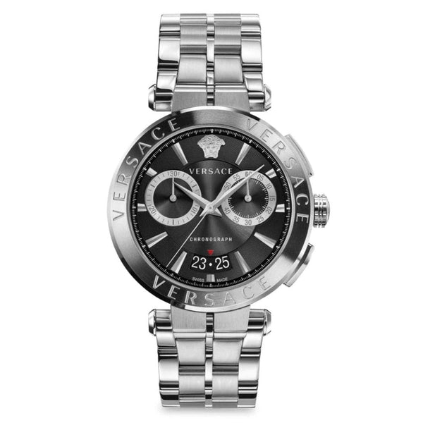 Versace Aion Chronograph Silver Men's Watch  VBR080017 - Big Daddy Watches