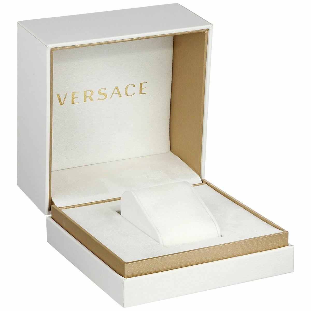 Versace Reve White Textured Dial Two-Tone Swiss Movt Women's Watch - VE8B00724
